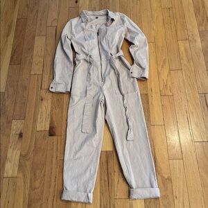 Universal Thread | Women's Light Pink | Utility Belted Jumpsuit | Size 4
